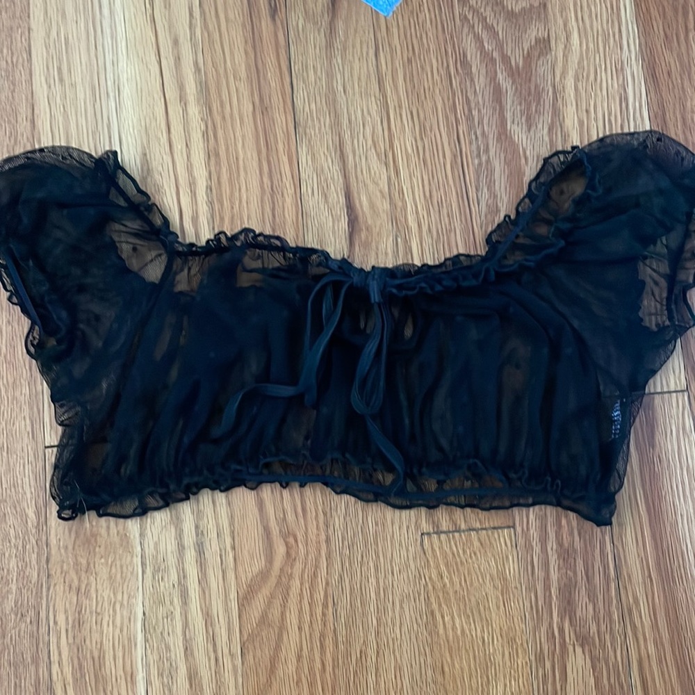 Sheer Romantic Bra Top